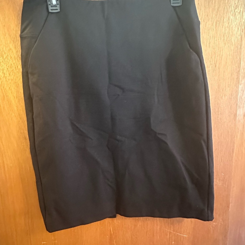 Halogen Black Pencil Skirt Knee-Length Workwear